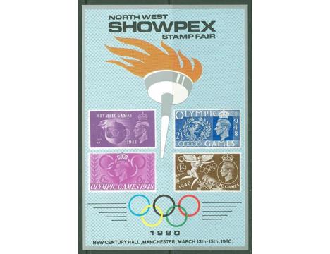 Koleksiyon, Pullar, North West 1980 Damgasız Showpex Pul Fuarı Bloku