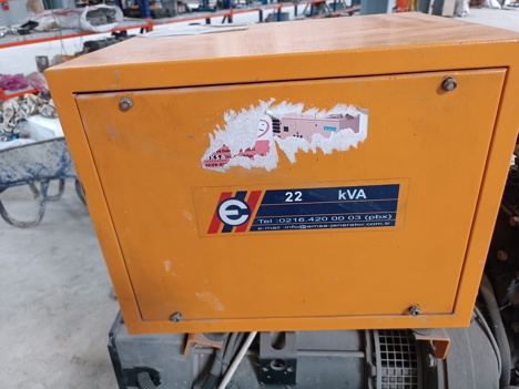 İş Makineleri, Emsa, Emsan 22 Kwa, 22 Kwa Jeneratör, 22 Kwa Çok Temiz Jeneratör