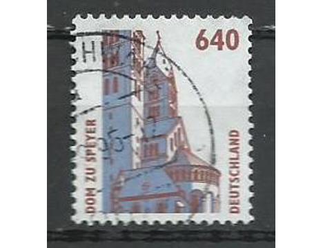 Koleksiyon, Pullar, Almanya (Batı) 1995 Damgalı Speyer Katedral Serisi