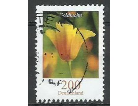 Koleksiyon, Pullar, Almanya (Batı) 2006 Damgalı Çiçekler Konulu Sürekl