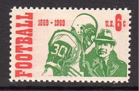 Koleksiyon, Pullar, Amerika 1969 Damgasız Futbol Koleji Lisesi Serisi