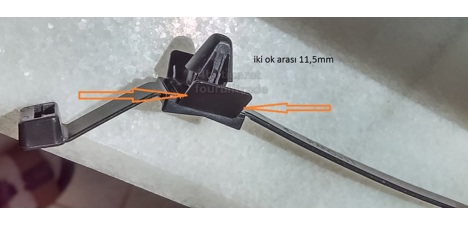 Vasıta, Oto Elektrik, Gm, Klips 1288888 90357301 Plwp50s, Deliğe Geçmeli Tokalı Cırt Klips Opel 90461994