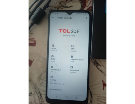 Tcl, Acil Satılık Az Kullanılmış Cep Telefonu