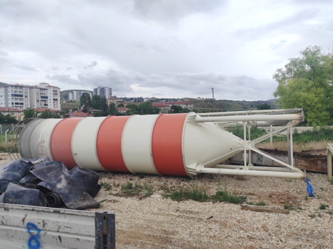 İş Makineleri, Beton Santralleri, Mesaş, 80 M3 Mobil Beton Santrali (2021 Model)