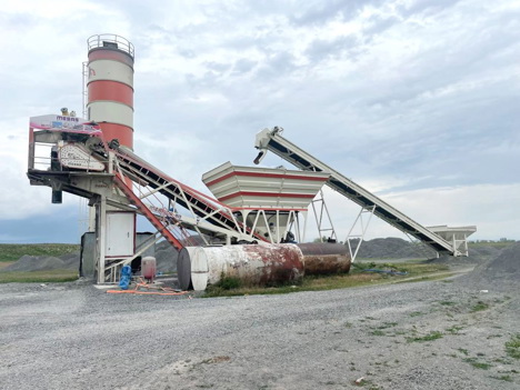 İş Makineleri, Beton Santralleri, Mesaş, 80 M3 Mobil Beton Santrali (2021 Model)