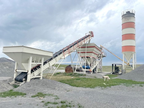 İş Makineleri, Beton Santralleri, Mesaş, 80 M3 Mobil Beton Santrali (2021 Model)