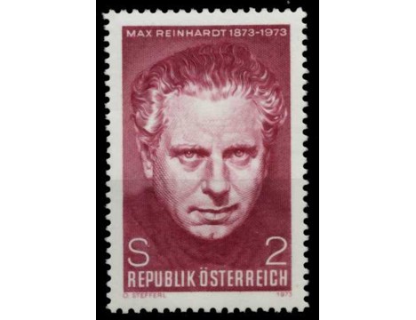 Koleksiyon, Pullar, Avusturya 1973 Damgasız Max Reinhardt'ın Doğumunun