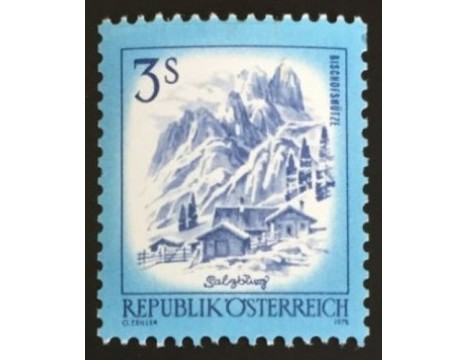 Koleksiyon, Pullar, Avusturya 1978 Damgasız Avusturya Manzaraları Seri