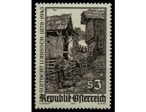 Koleksiyon, Pullar, Avusturya 1978 Damgasız Suitbert Lobisser’İn Doğum