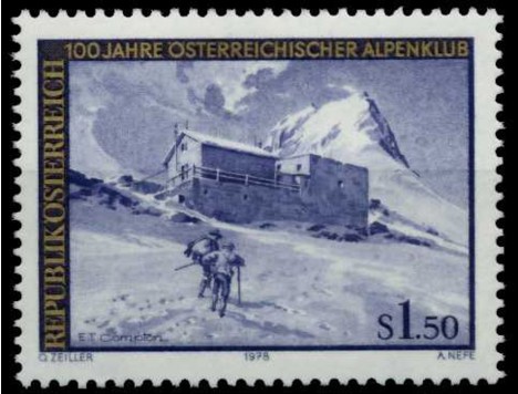 Koleksiyon, Pullar, Avusturya 1978 Damgasız Avusturya Alp Kulübü’Nün 1
