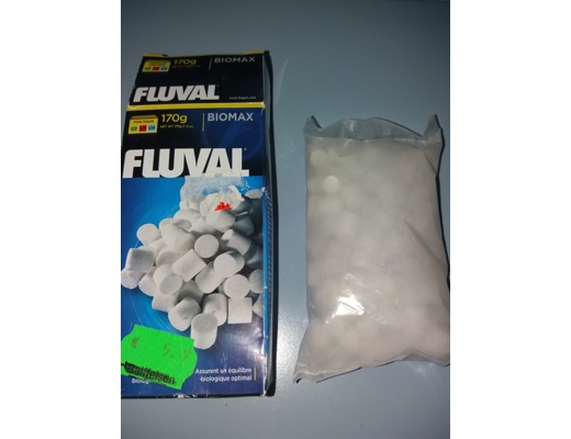 Fluval Biomax Filtre Malzemesi Evcil Hayvan : Fluval Biomax Biyolojik Filtre Malzemesi 170 Gr.