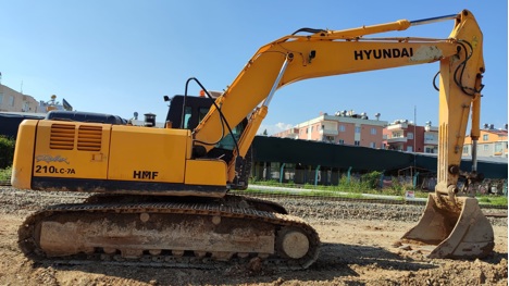 İş Makineleri, Ekskavatör, 2014 Hmf 210 Lc-7A-Temiz, Paletli Eskavator, 2014 Hyundai 210 Lc-7A-7900 Saat-532 303 0550