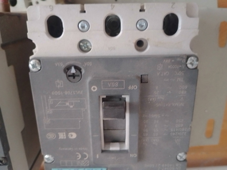 Elektronik Eşya, Diğer Elektronik Eşyalar, Siemens , Vl630 Vl160x 3Vf3 3Vt1, Şebeke Kontaktor, Satılık Elektrik Malzemeleri
