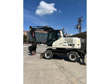 İş Makineleri, Ekskavatör, 2017 Hmk 140 -W-3-Orjinal, Lastikli Eskavator, 2017 Hidromek 140 W-3-Kuyukaplı-532 303 0550