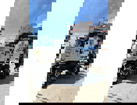 İş Makineleri, Ekskavatör, 2017 Hmk 140 -W-3-Orjinal, Lastikli Eskavator, 2017 Hidromek 140 W-3-Kuyukaplı-532 303 0550