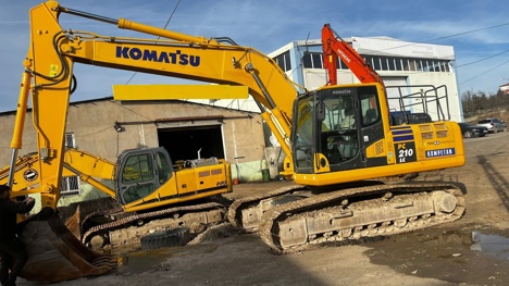 İş Makineleri, Ekskavatör, 2021 Pc 210 Lc-Eskavator, Paletli Eskavator, 2021 Komatsu Pc 210 Lc- Temiz-532 303 0550