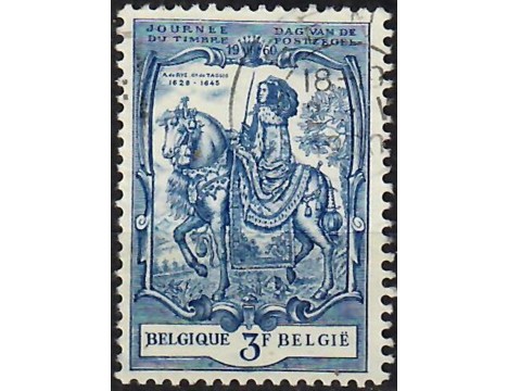 Koleksiyon, Pullar, Belçika 1960 Damgalı Pul Günü Serisi
