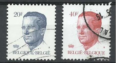 Koleksiyon, Pullar, Belçika 1984 Damgalı Kral Baudouin Serisi 3