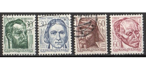 Koleksiyon, Pullar, Çekoslavakya 1966 Damgalı Kültürel Yıldönümleri Se