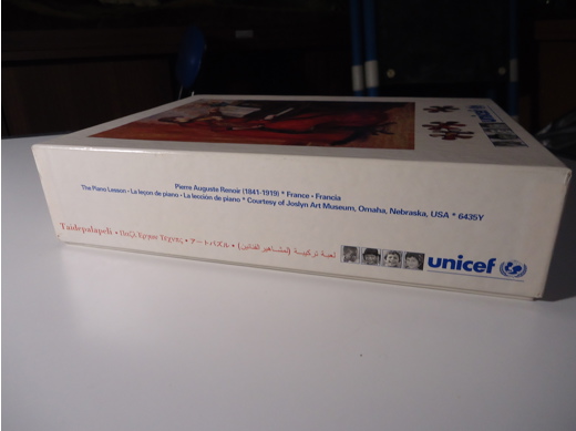 Unicef 1000 Tablo Hobi : Unicef 1000'lik Puzzle Tablo Kullanılmamış