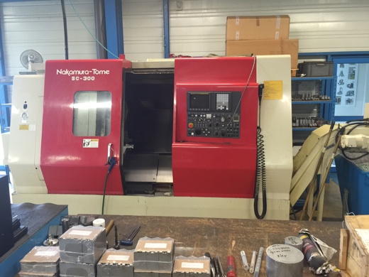 NAKAMURA Sc 300 Cnc Torna İş Makineleri : Cnc Torna