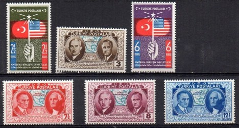 Koleksiyon, Pullar, 1939 Damgasız Şarniyersiz Amerika’Nın 150. Yılı Se