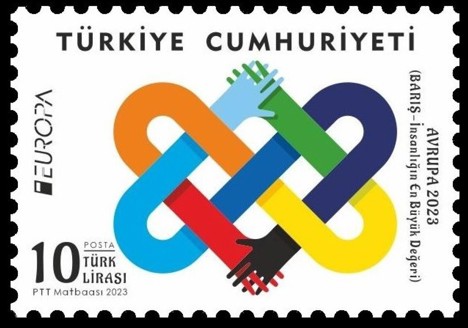 Koleksiyon, Pullar, 2023 Damgasız Avrupa Cept Serisi