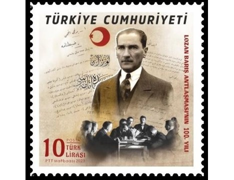Koleksiyon, Pullar, 2023 Damgasız Lozan Barış Antlaşması'nın 100.Yılı