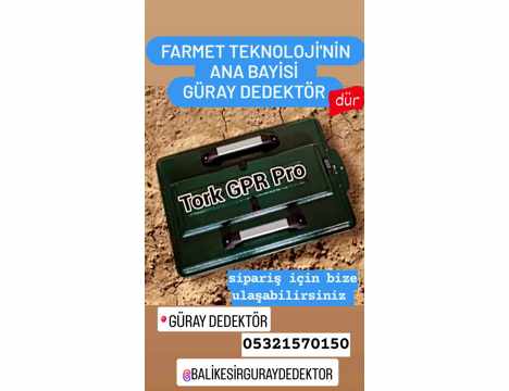Elektronik Eşya, Diğer Elektronik Eşyalar, Yeni Tork Gpr Pro, 300 Mhz Kapalı Anten, Yeraltı Görüntüleme Cihazı, Farmet Teknol