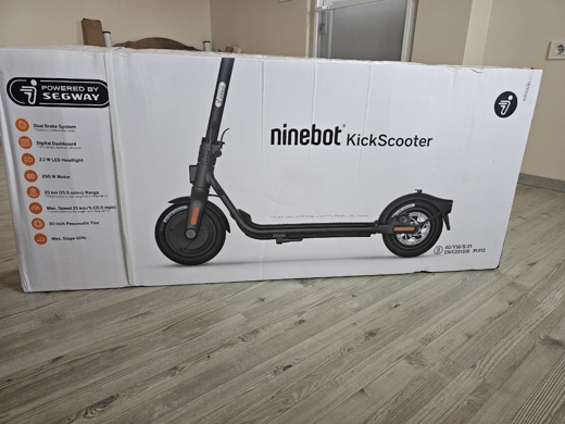 segwey ninebot f25e 2024 scooter segwey ninebot f25e, sıfır kutusunda, 2024