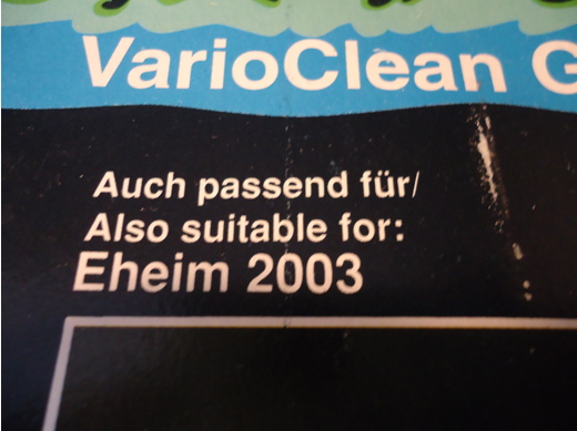 Bio Plast / Eheim Eheim 2003 Yedek Parça Evcil Hayvan : Bioplast / Eheim 2003 Sünger Germany Kutusunda