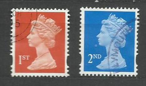 Koleksiyon, Pullar, İngiltere 1998 Damgalı Sürekli Kraliçe 2. Elizabet