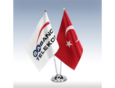 Diğerleri, Kategorisi Olmayan Her Şey, Masa Bayrak İki Ayaklı Firma Reklamlı
