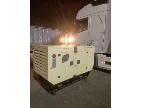 İş Makineleri, Jeneratör, Perkins, Baudouin 25 Kva Otomatik Kabinli Motorlu