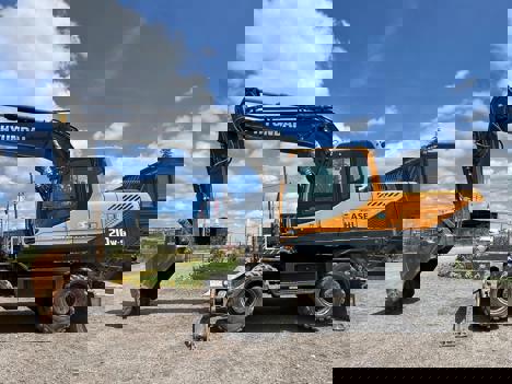 İş Makineleri, Ekskavatör, 2022 Hyundai 210 W-9-Orjinal, Lastikli Eskavator, 2022 Hyundai 210 W-9-Bıçaklı-532 303 0550