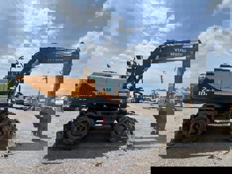 İş Makineleri, Ekskavatör, 2022 Hyundai 210 W-9-Orjinal, Lastikli Eskavator, 2022 Hyundai 210 W-9-Bıçaklı-532 303 0550