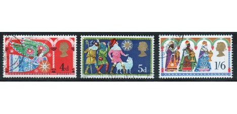 Koleksiyon, Pullar, İngiltere 1969 Christmas Serisi