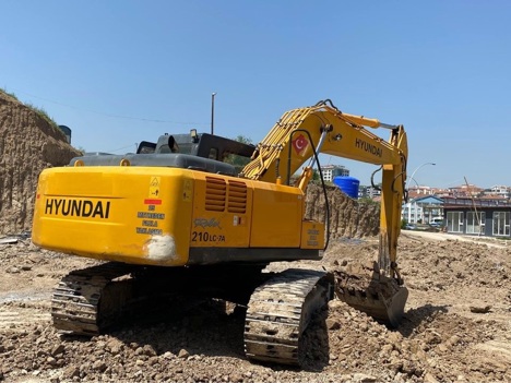 İş Makineleri, Ekskavatör, 2010 Hmf 210 Lc-7A-Orjinal, Paletli Eskavator, 2010 Hyundai 210 Lc-7A-Orjinal-Temiz-532 303 0550