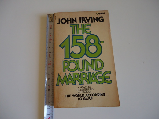 The 158 Pound Marriage John Irving Roman Kitap, Dergi : John Irving - The 158 Round Marriage Temiz