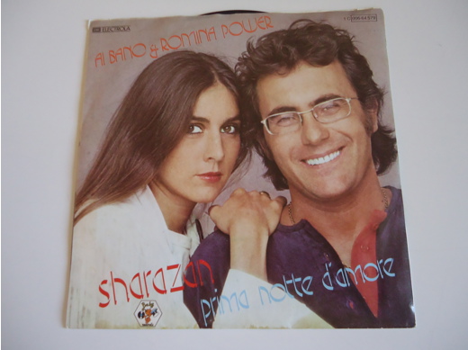 Al Bano & Romina Power Sharazan 45'lik Plak Müzik, Film (Plak,Cd, Dvd) : Al Bano & Romina Power - Sharazan 45'lik Temiz