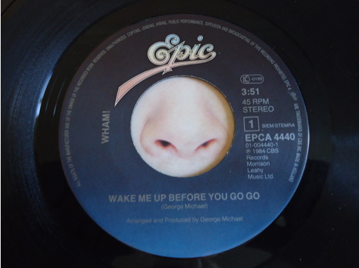 Wham (George Michael) Wake me up Before You Go Go 45'lik Plak Müzik, Film (Plak,Cd, Dvd) : Wham - Wake me up Before You Go Go