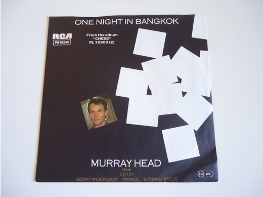 Murray Head One Night in Bangkok (45'lik) Plak Murray Head - One Night in Bangkok 45'lik Tertemiz, One Night in Bangkok (45'l