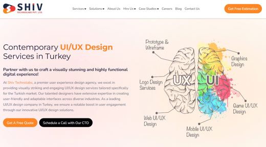 The Best Uı/Ux Design Company in Turkey | Shiv Tec