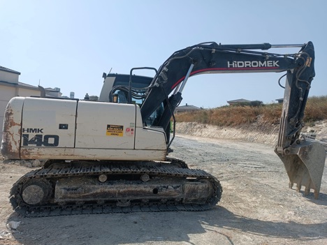 İş Makineleri, Ekskavatör, Paletli Eskavator, 2017 Hidromek 140 Lc-Orjinal 532 303 0550