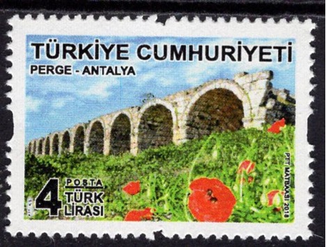 Koleksiyon, 2018 Damgasız Antalya Konulu Posta Pulları Serisi