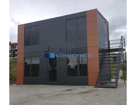 Ev, Bahçe Eşyaları, Diğer Ev Eşyaları, Tekno Konteyner, İster Ofis İster Konut, Kompozit Konteyner, 42M2 İki Katlı Kompozitli