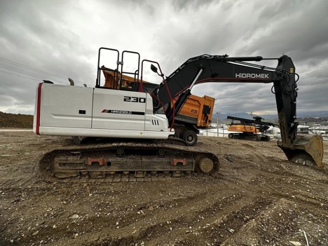İş Makineleri, Ekskavatör, 2023 Hidromek 230 Lc-5-Temiz, Paletli Eskavator, 2023 Hidromek 230 Lc-Orjinal-532 303 0550