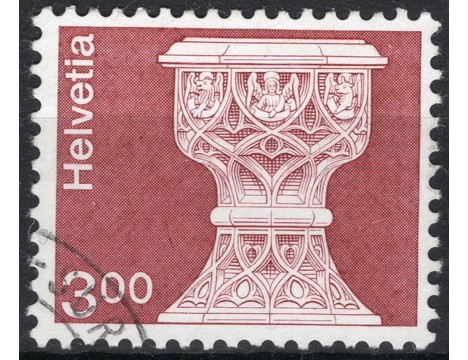 Koleksiyon, Pullar, İsviçre 1979 Damgalı Sürekli Seri
