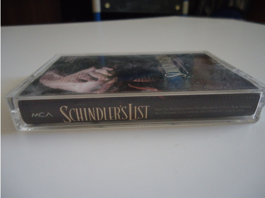 Steven Spielberg Schindler's List Kaset Müzik, Film (Plak,Cd, Dvd) : Schindler's List Soundtrack Kaset Temiz