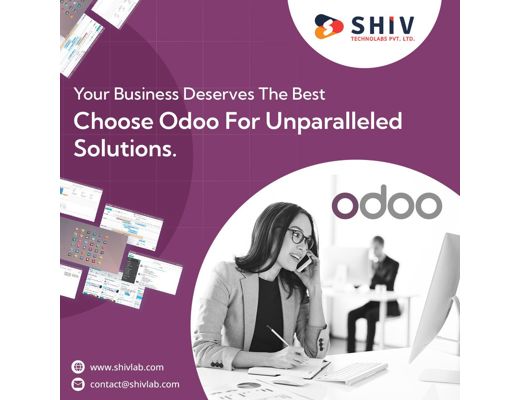 Shiv Technolabs Shiv Technolabs, Grow Your Business with Odoo Customization Service